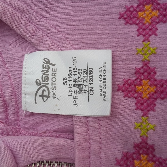 Disney Embroidered Girls Dress 5/6 - Picture 10 of 10